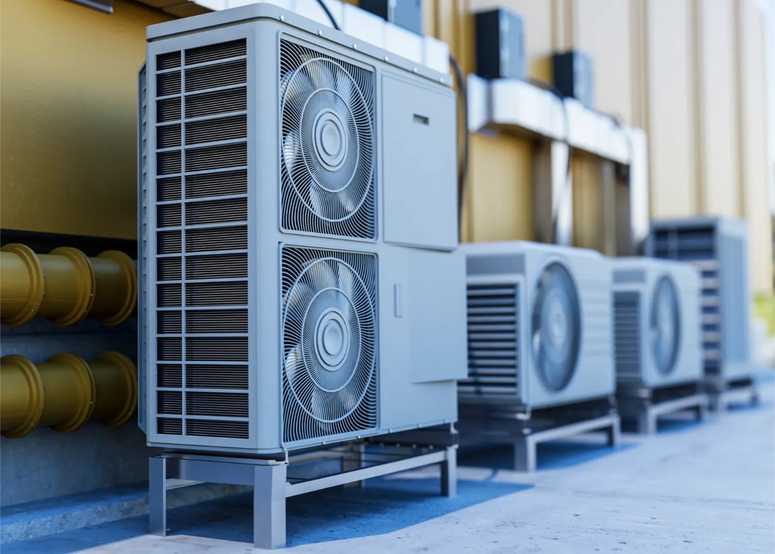 outdoor AC unit for a customer in Little Elm