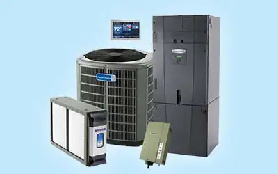 The American Standard family of heaters & air conditioners.